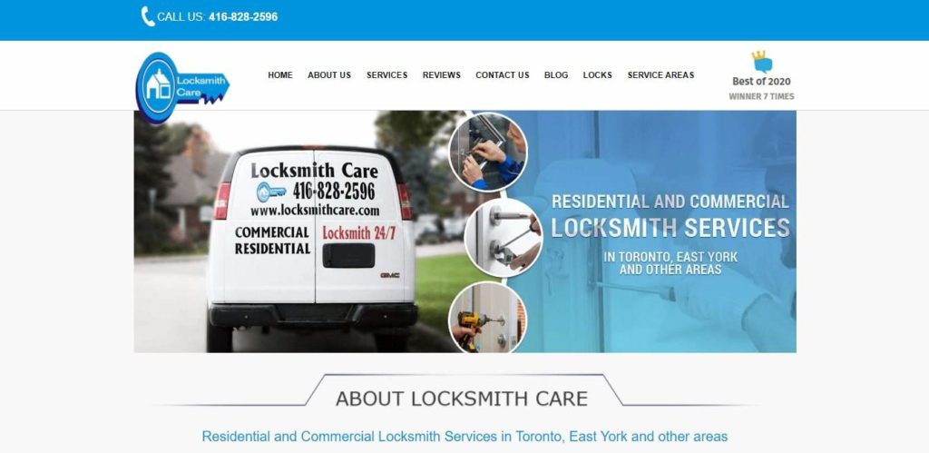 Locksmith Care's Homepage