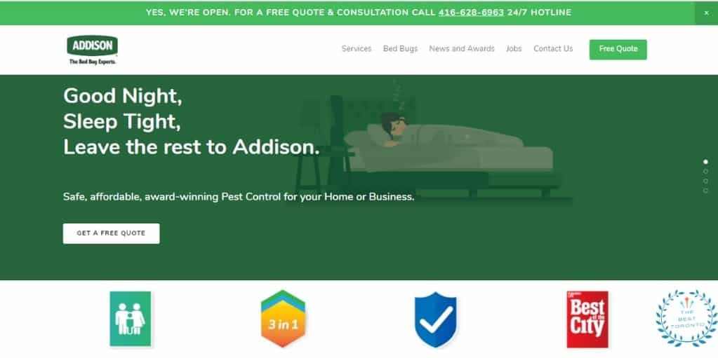 Addison Pest Control's Homepage