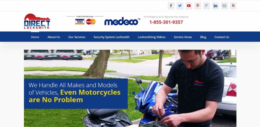 Direct Locksmith's Homepage