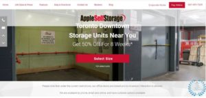 Apple Self Storage's Homepage