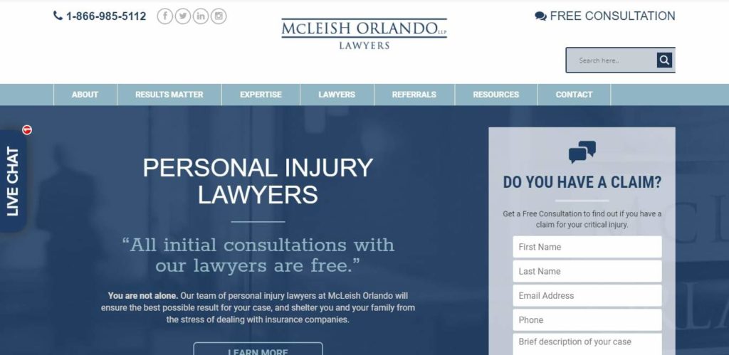 McLeish Orlando's Homepage