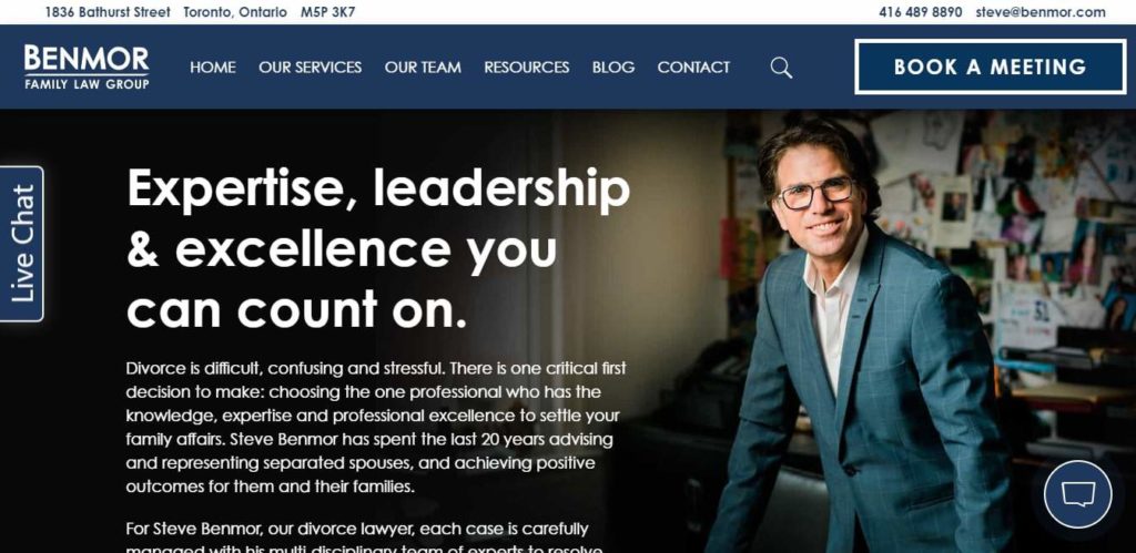 Benmor Family Law Group's Homepage
