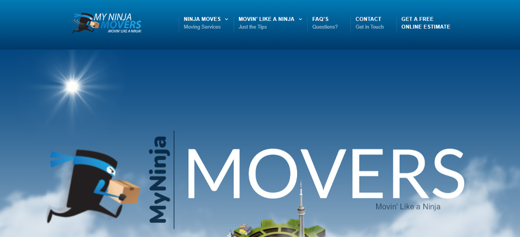 My Ninja Movers Homepage
