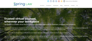 SpringLaw Homepage