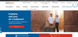 Reliance Home Comfort's Homepage