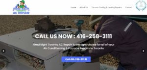 Fixed Right Toronto AC Repair's Homepage