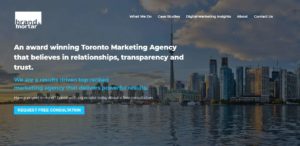 Brand & Mortar's Homepage