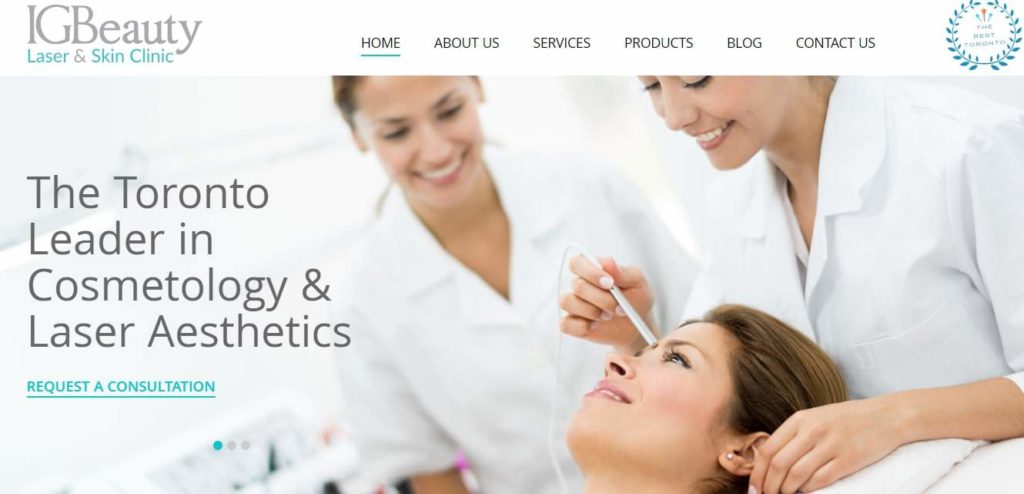 IGBeauty Laser & Skin Clinic's Homepage
