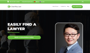 ClearWay Law Homepage