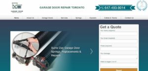 Garage Door Repair Toronto's Homepage