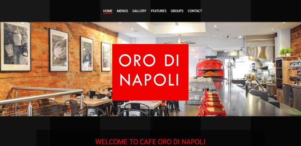 Cafe Oro di Napoli's Homepage