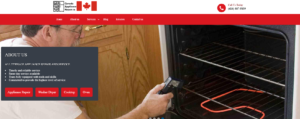 Canada Appliance Repair Homepage