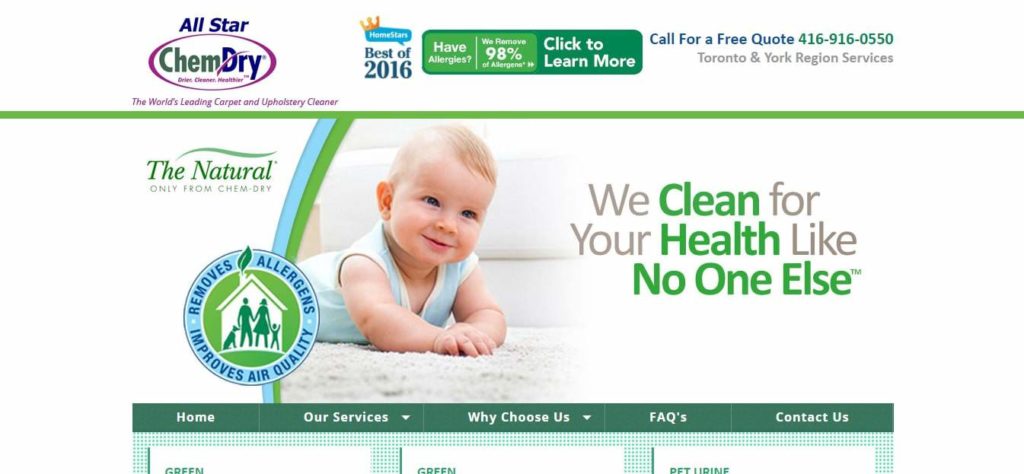 All Star Chem-Dry's Homepage