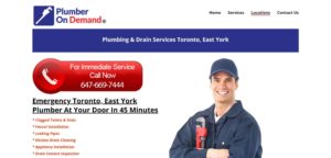 Plumber On Demand Toronto's Homepage