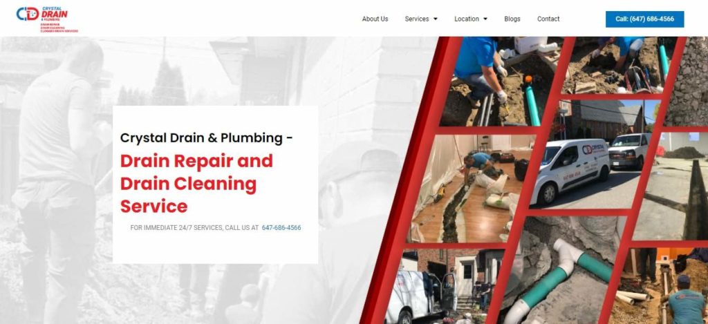 Crystal Drain & Plumbing's Homepage
