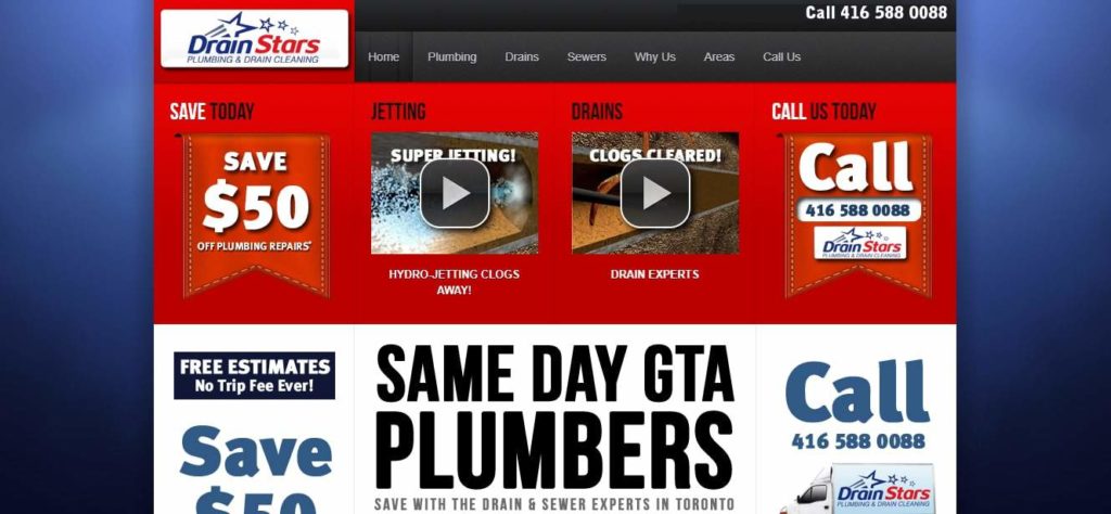 DrainStars Plumbing & Drain Cleaning's Homepage