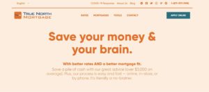 True North Mortgage's Homepage