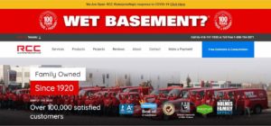 RCC Waterproofing Toronto's Homepage