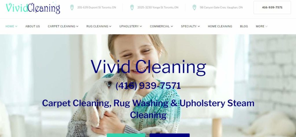 Vivid Cleaning's Homepage