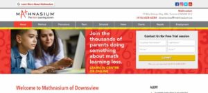 Mathnasium's Homepage