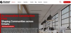 GTA General Contractors' Homepage