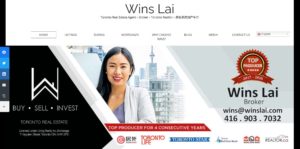 Toronto Real Estate Agent's Homepage