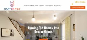 Carter Fox Design Build's Homepage