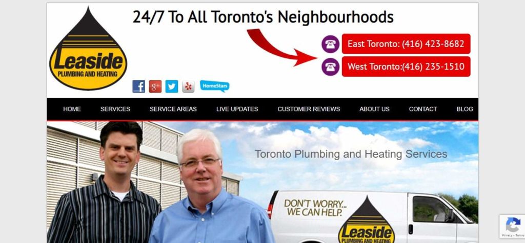 Leaside Plumbing and Heating's Homepage