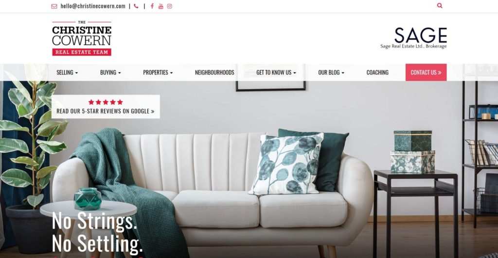 The Christine Cowern Real Estate Team's Homepage