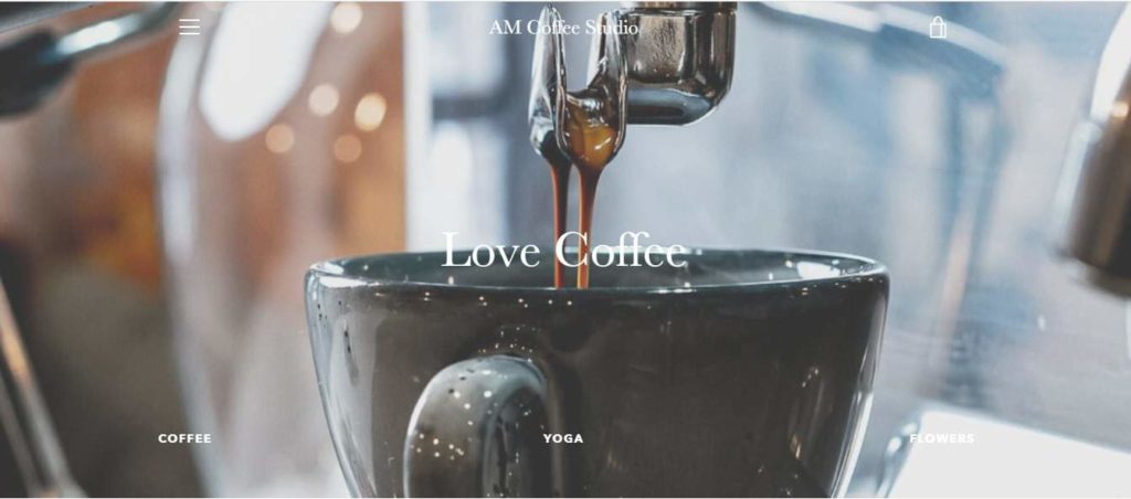 AM Coffee Studio's Homepage