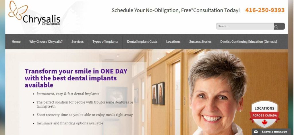 Chrysalis Dental's Homepage
