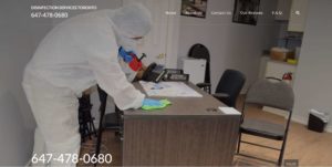 Disinfection Services Toronto's Homepage
