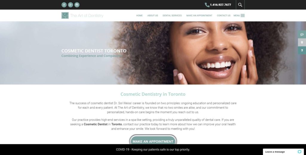 The Art of Dentistry's Homepage