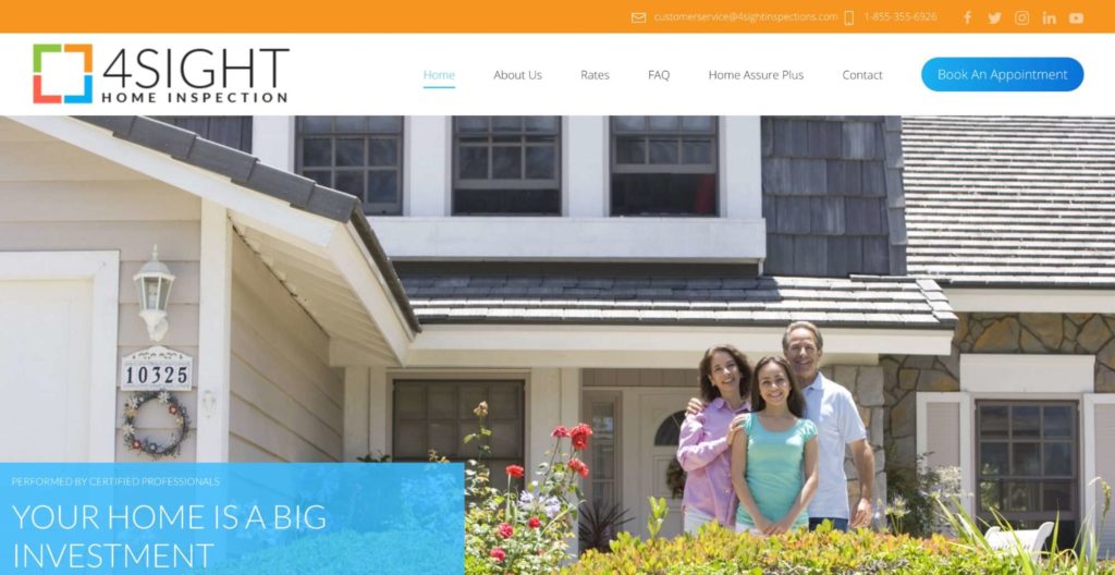 4 Sight Inspections Inc.'s Homepage