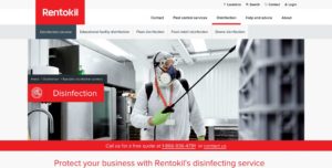 Rentokil's Homepage