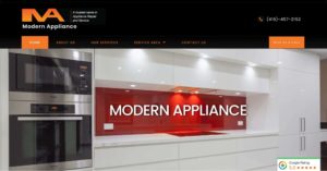Modern Appliance's Homepage