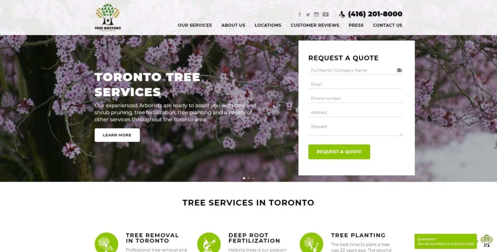 Tree Doctors' Homepage
