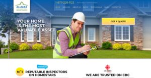Allmax Home Inspection and Property Services' Homepage