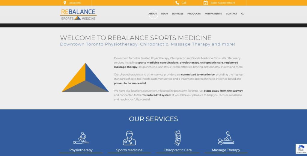 Rebalance Sports Medicine's Homepage