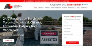 Canada’s Restoration Services' Homepage