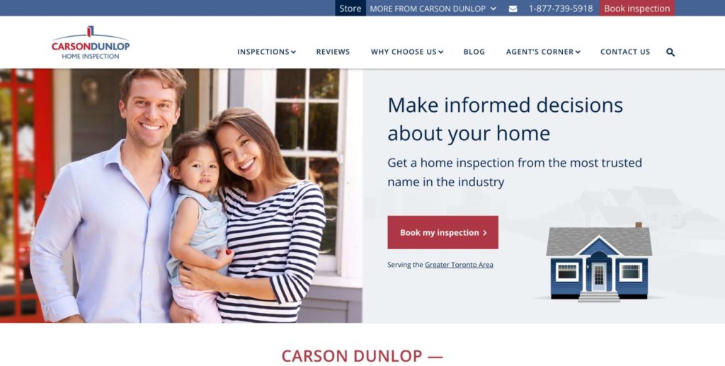Carson Dunlop Home Inspection's Homepage