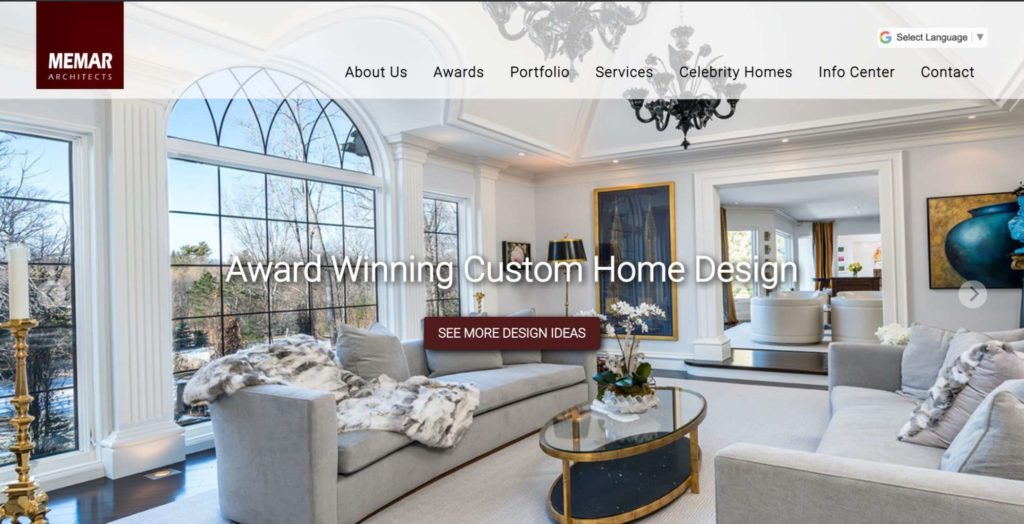 Memar Archictects Inc.'s Homepage