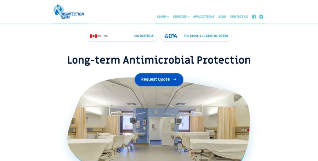 Disinfection Team's Homepage