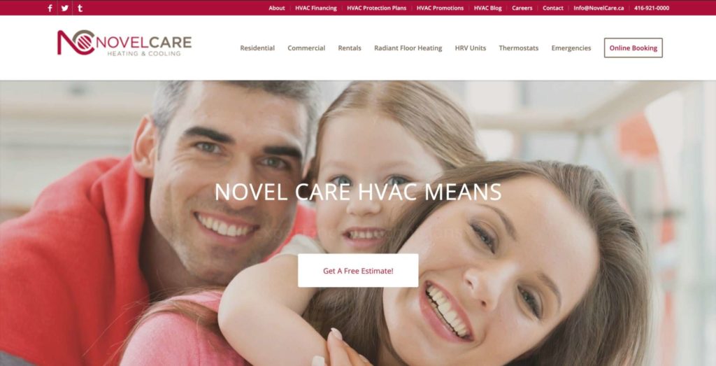 Novel Care's Homepage