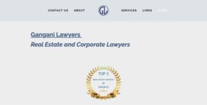 Gangani Lawyers - Real Estate and Corporate Lawyers' Homepage