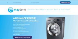 Maydone Appliance Repair's Homepage
