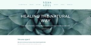 Soma & Soul Wellness' Homepage