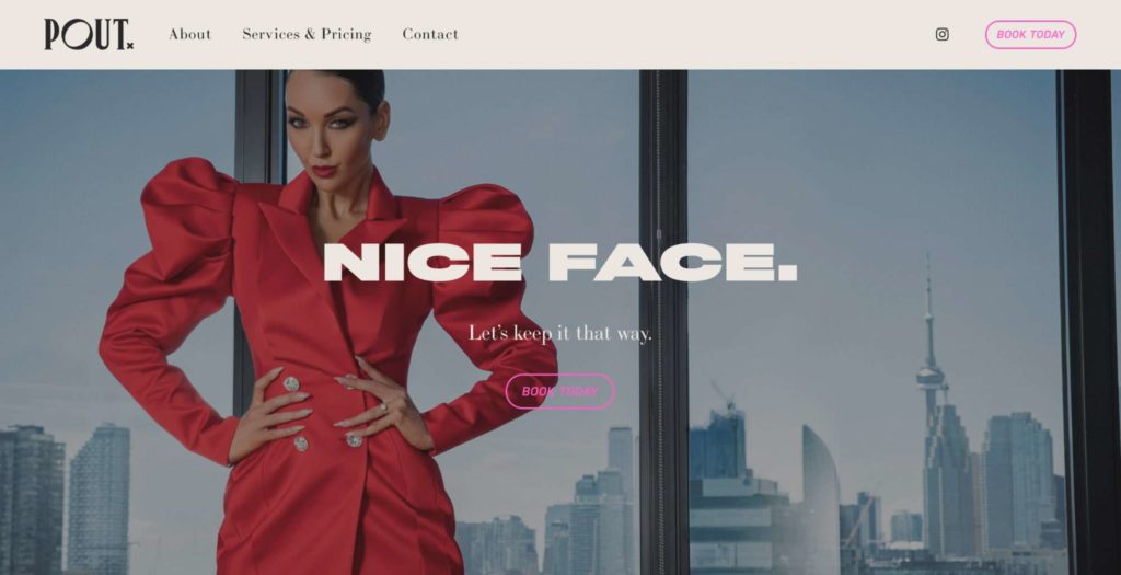 The Pout Clinic's Homepage
