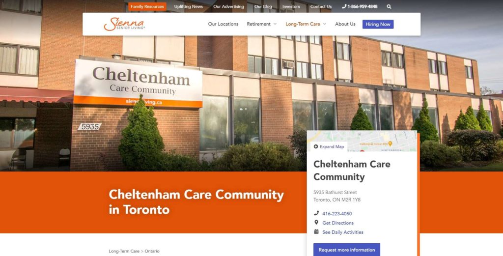 Cheltenham Care Community's Homepage