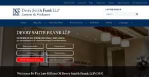 Devry Smith Frank LLP's Homepage